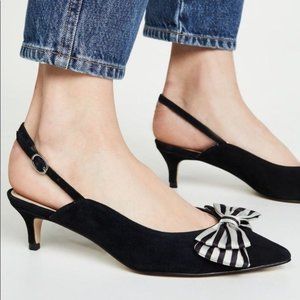 Cupcakes and cashmere bow slingback